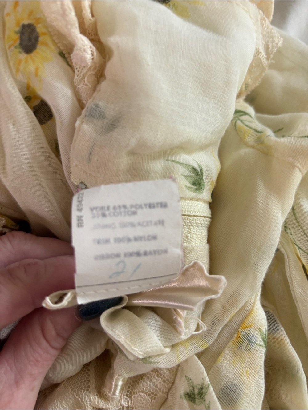 Gunne Sax vintage 1970s Gunne Sax prairie dress by Jessica McClintock - Picture 10 of 12